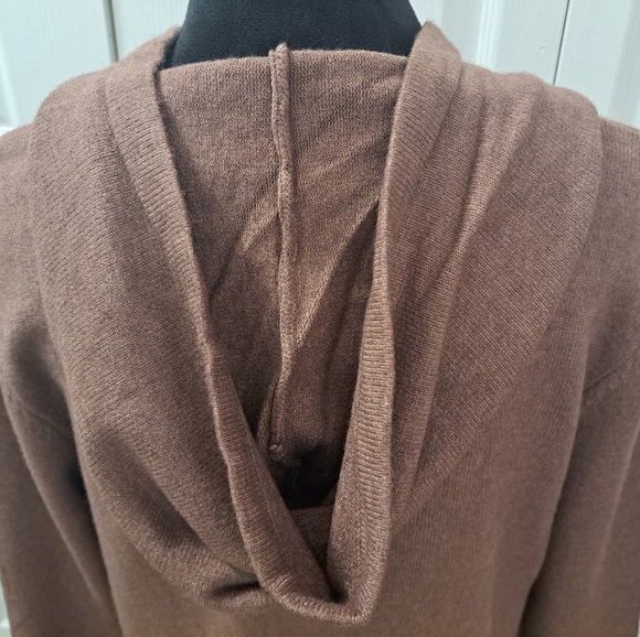 NWT S. Christina Cashmere Pullover Hoodie    Size L/XL - Picture 5 of 14